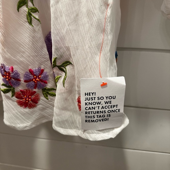 ASOS White Mini Dress Flowers - Picture 3 of 5